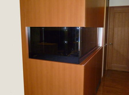 大型アクリル水槽オーバーフロー　引き取り限定大阪 オーバーフロー水槽単品（1200×450×600mm）｜すいそうやさん