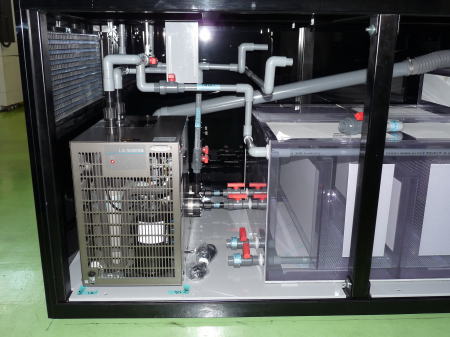 静岡県湖西市 Y 様 1800×900×600 アクリル水槽設備