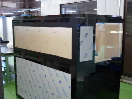 静岡県湖西市 Y 様 1800×900×600 アクリル水槽設備